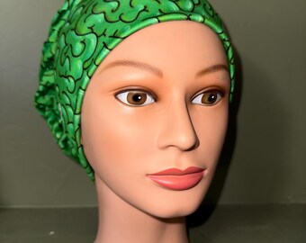Knit scrub cap