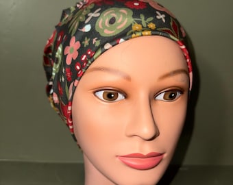 Knit scrub cap