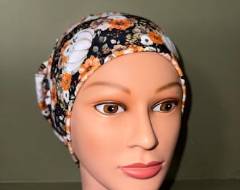 Knit scrub cap