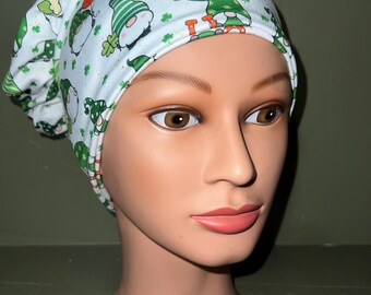 Knit scrub cap