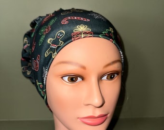 Knit scrub cap