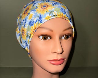 Knit scrub cap