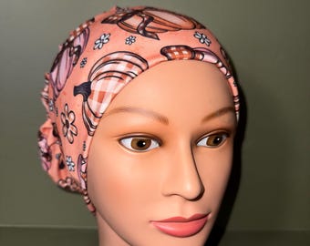 Knit scrub cap