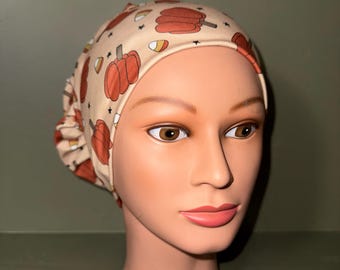 Knit scrub cap