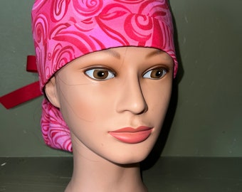 Valentine scrub cap