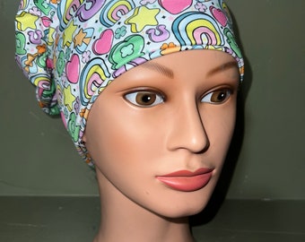 Knit scrub cap