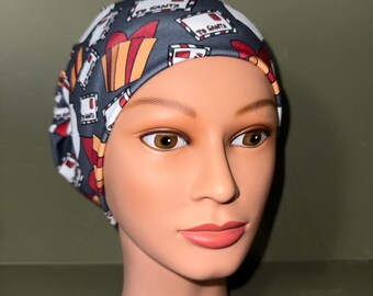 Knit scrub cap