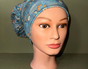 Knit scrub cap