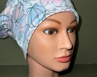 Knit scrub cap