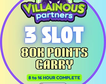 MoGo Villainous Partners Event 3 Slot - Volle Trage *Fast Komplett (2. Mai 2026)