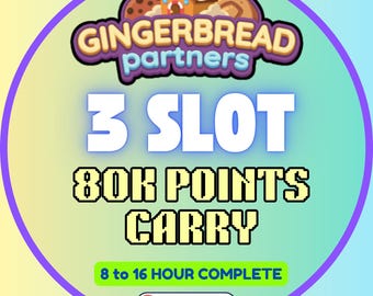 MoGo Gingerbread Partners Event 3 Slot - Full Carry *Fast Complete (25th May 2026)