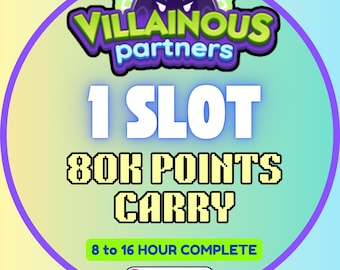 MoGo Villainous Partners Event 1 Slot - Full Carry *Fast Complete (2nd May 2026)