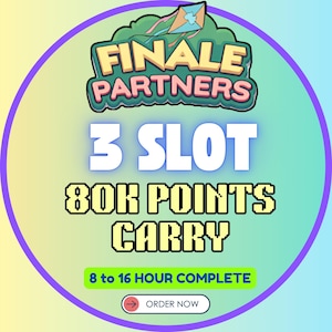 MoGo Finale Partners Event 3 Slot - Full Carry *Fast Complete (24th July 2026)