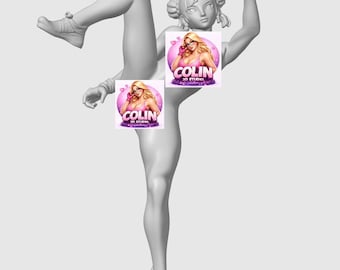 Chun-Li Nude girl - STL 3D Printing - Street Fighter Vol.2（NSFW)