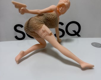 Ada Wong nude STL – Sexy Action Pose – Resident Evil Inspired Fan Art – NSFW