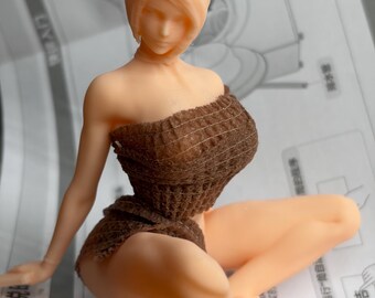 Ada Wong nude Figure | Resident Evil Fan Art | FDM & Resin Printable | NSFW