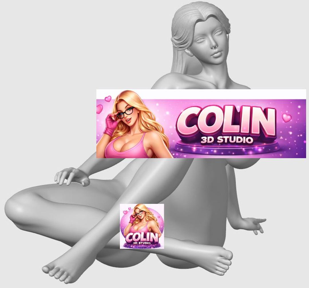 Sexy Female Figure STL | Curvy Nude Woman Sitting Pose|nsfw - Etsy