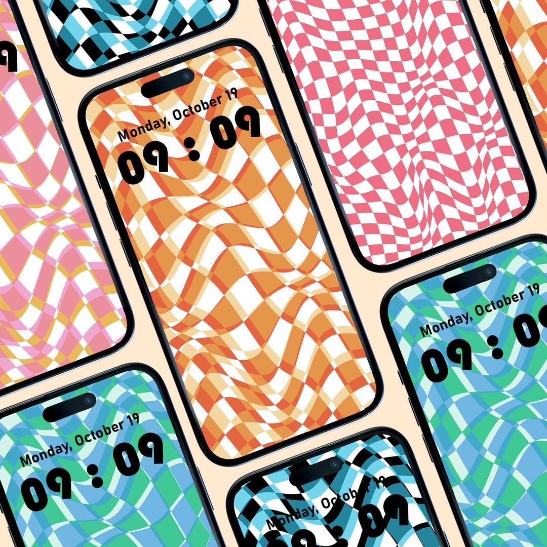 Distorted Square Blocks With Soft Shadow Underneath, Playful Geometric ...