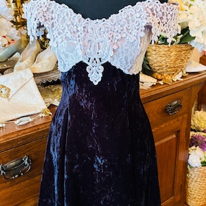 Scott Mcclintock Velvet Dress - Etsy