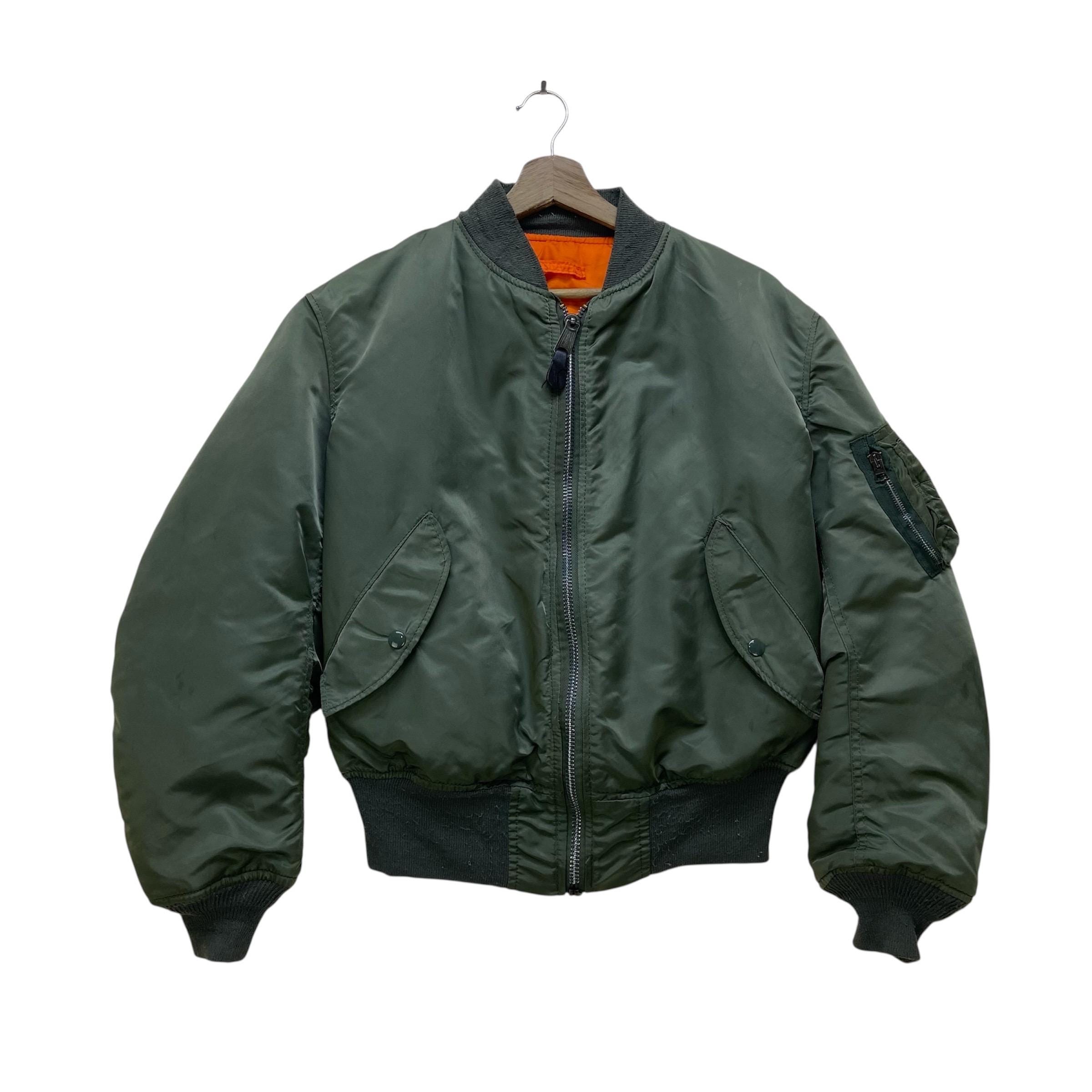 vintage MA-1 USA製 アメリカ製 XLサイズ Vintage Bomber Ma 1 Jacket - Etsy