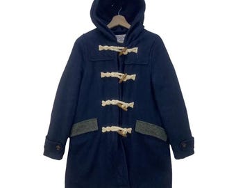 Abrigo de espiga pesada de lana Harris Tweed Sevendays=Sunday