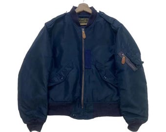 Chaqueta de aviador vintage L-2A de la Fuerza Aérea de EE. UU. de Buzz Rickson
