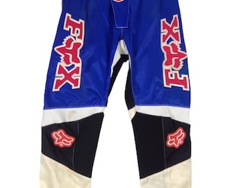 Pantalones de motocross multicolor vintage Fox Racing Bike