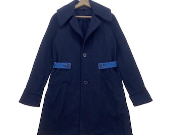 Lange wollen jas Vintage Kapital by Kiro Hirata