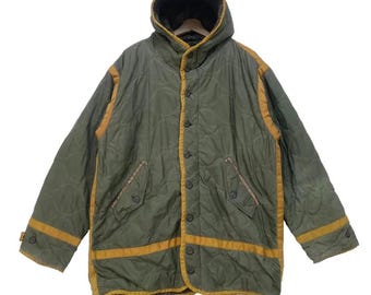 Avirex Officer’s Uniform Quilted Sherpa Lining Jacket