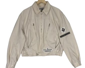 80s 45rpm by Kiro Hirata 45 Royal Marines Commando Cropped jacket