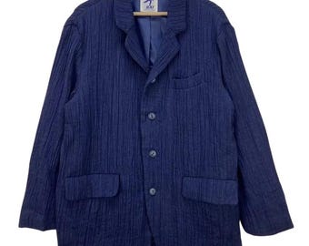 Archival Clothing Issey Miyake Hai Sporting Gear geplooid plissé jack