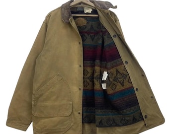 Vintage Woolrich Duck Chore Barn Jacket