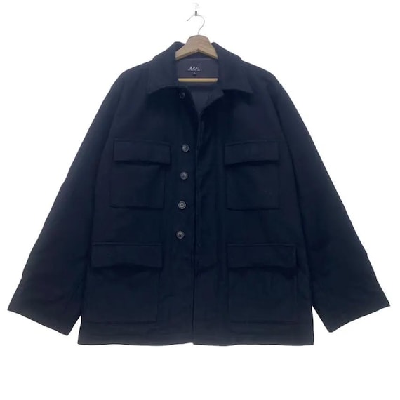 フランス製 A.P.C. フィールド タクティカル ウィンター ウール 