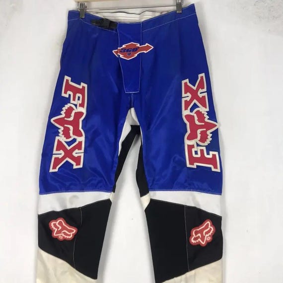 Vintage Fox Racing Bike Multicoloured Motocross Pants - Etsy