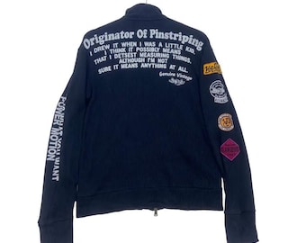 Giacca con cerniera e maglione da motociclista Von Dutch Los Angeles