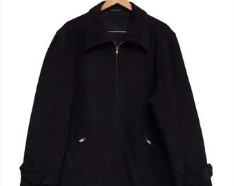 Abrigo de lana para hombre Agnes B. Homme Made in France