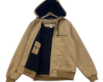 L.L. Bean Katahdin Iron Works 0 HKQ8 Deken Duck Detroit Jacket