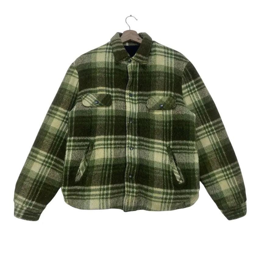 Vintage 70s Towncraft Penneys Plaid Tartan Sherpa Wool Jacket - Etsy