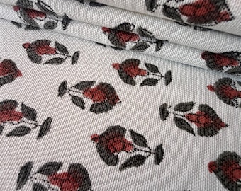Cotton Canvas Fabric by Yard, Heavyweight Canvas Material for Upholstery, Bags, Cushion Covers, Durable Plain Fabric for Sewing & DIY