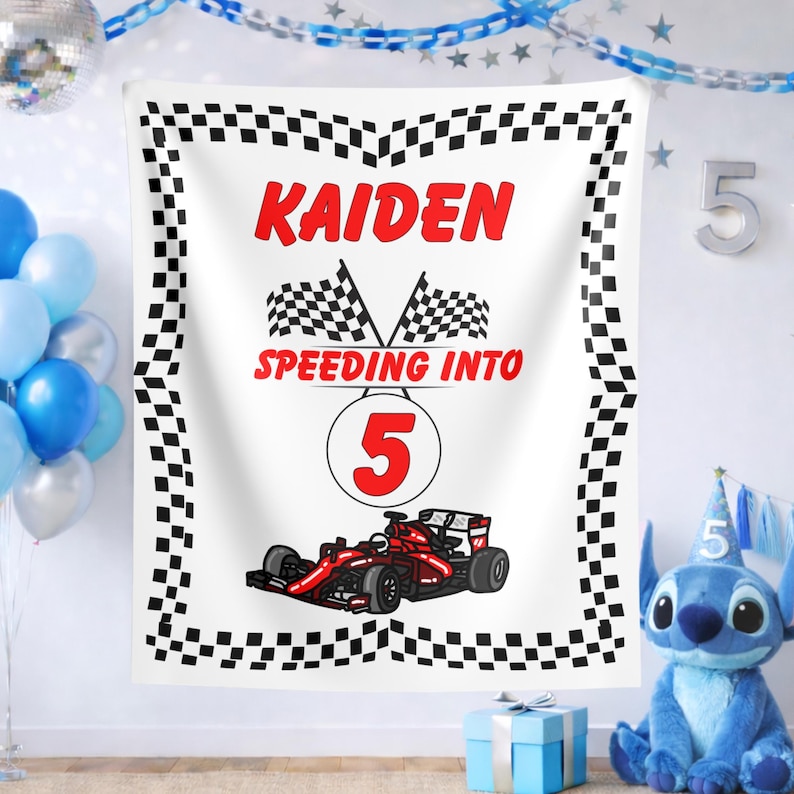 Cars Birthday Banner, Cars Birthday Decoration, Cars Birthday Party ...