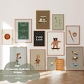 120 Printable Kids Wall Art Bundle, Vintage Nursery Prints, Boy Room Decor, Animal Posters, Playroom Decor, Gallery Wall, Digital Download product logo