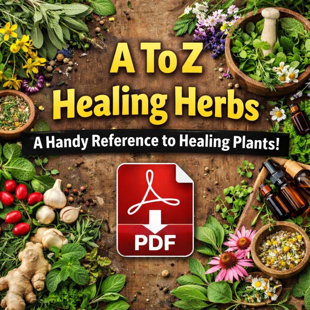 Buy A to Z Healing Herbs Guide: Herbal Remedies Reference (PDF Download ...