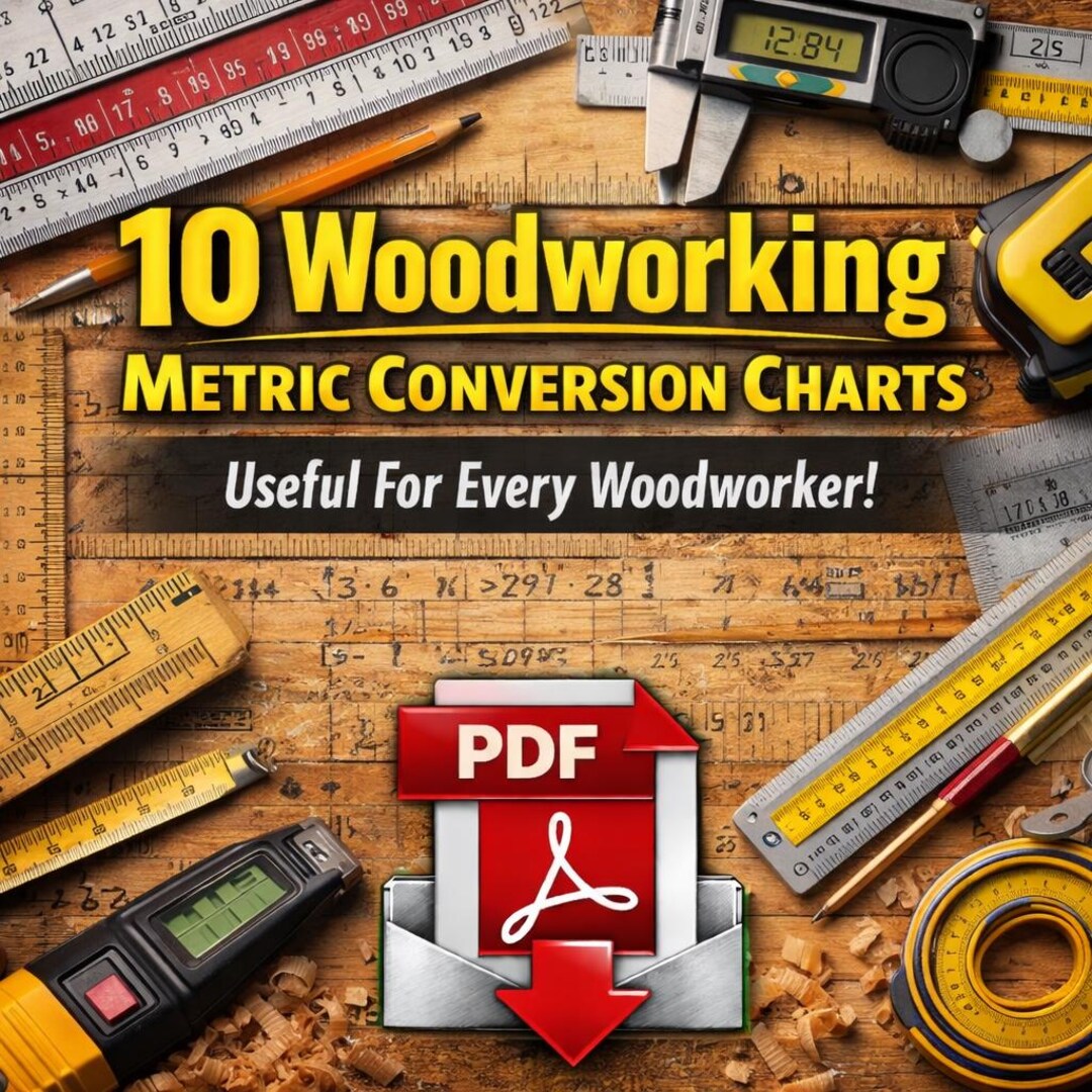 10 Woodworking Metric Conversion PDF File! - Etsy