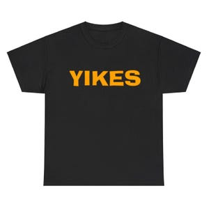 Camiseta divertida "Yikes", camiseta gráfica sarcástica / camiseta unisex con texto llamativo / regalo moderno para ella o para él / camiseta original con humor de memes