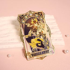 Honkai Star Rail Metal Bookmark, Retro Game Art DanHeng