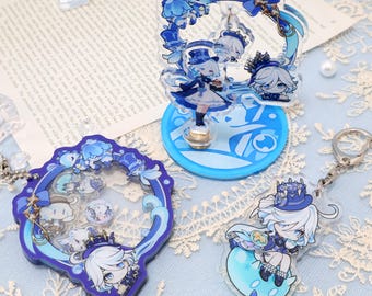 Suporte de acrílico Furina giratório e oscilante, incluindo o modelo regular e o com acrílico embutido que pode ser agitado.