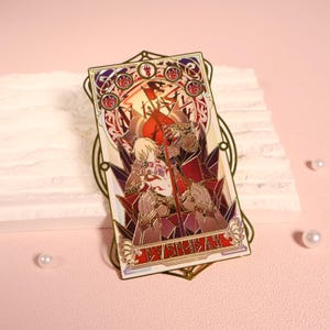 Honkai Star Rail Metal Bookmark, Retro Game Art Mydei