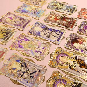 Honkai Star Rail Metal Bookmark, Retro Game Art image 2