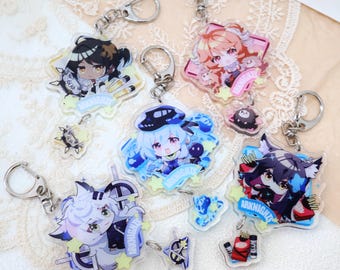 Arknights  Double-sided acrylic vintage keyhole Series two,There are a total of three series.