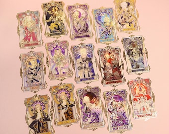 Honkai Star Rail Metal Bookmark, Retro Game Art